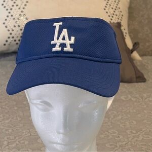 LIKE NEW Dodgers Blue Visor Cap